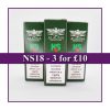 Alauna NS18 Nic Salt Eliquid 18mg 10ml 3 For £12